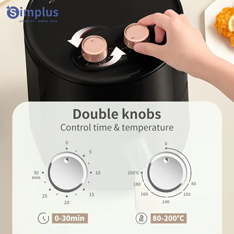 Simplus 3.5L Large Capacity Air Fryer - Image 4