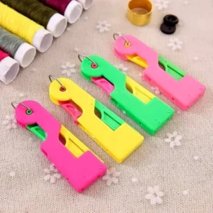 Automatic Easy Sewing Needle Threader Device Handle Craft Use Elderly Use Threading Guide Tool